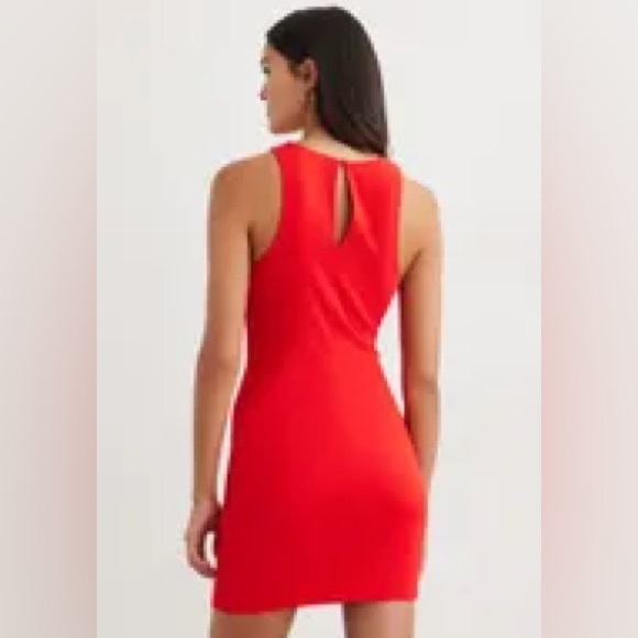 Red Short Dress - M - Picture 4 of 4